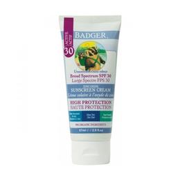 Crema protectie solara spf30 fara parfum badger 87ml