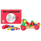 Set constructie - Mecaniwood Egmont, set 48 piese - Egmont Toys
