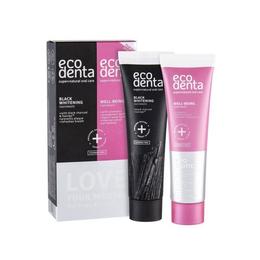 Set pasta de dinti 2 x ecodenta love your mouth 100ml