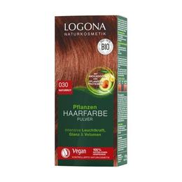 Vopsea de par bio, 100 g roscat natural - nuanta 030 logona