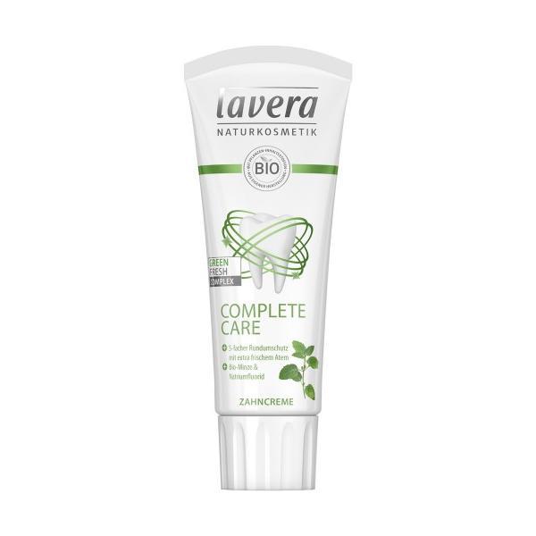 Pasta de dinti bio cu menta, ingrijire completa lavera, 75ml