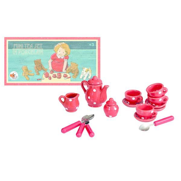 Set miniaturi din portelan, ceai cu egmont