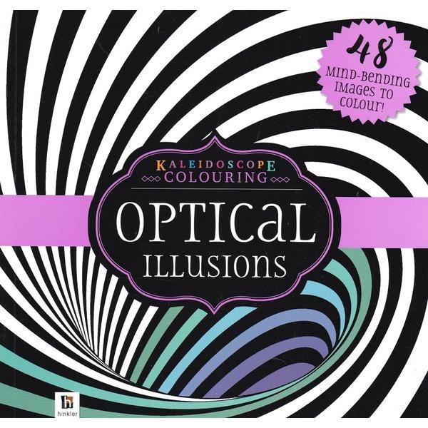 Kaleidoscope Colouring: Optical Illusions, editura Hinkler