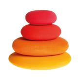 Forme in echilibru, oval, nuante de rosu Grimms