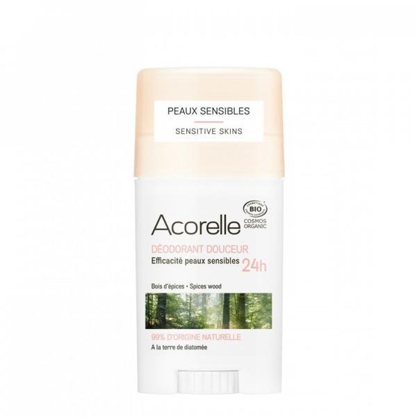 Deodorant stick-gel Acorelle- lemn aromat 45g Acorelle imagine 2022