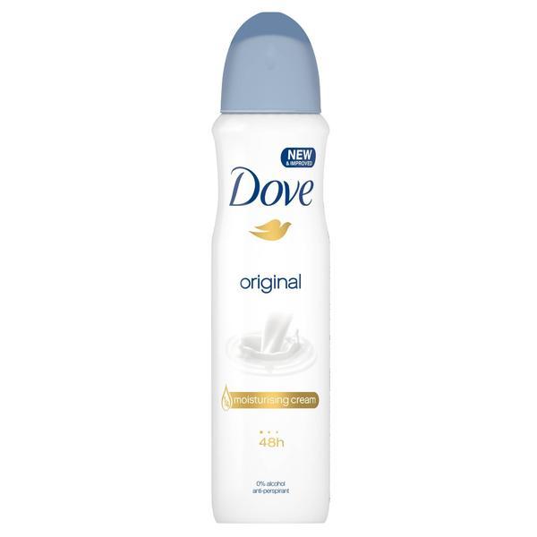 Deodorant antiperspirant spray Dove, Original, 150 ml
