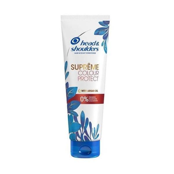 Balsam head   shoulders, supreme color, antimatreata, pentru par vopsit 220 ml