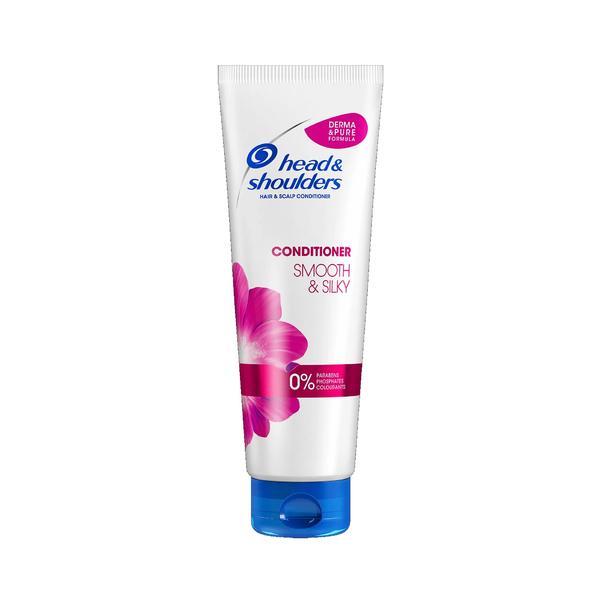 Balsam Head & Shoulders, Smooth & Silky, antimatreata, pentru par fragil, 220 ml