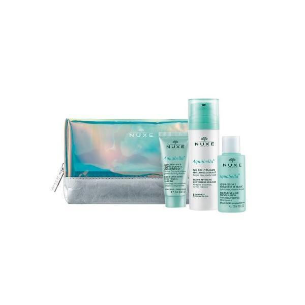 Pachet promo Nuxe Aquabella Beauty lotiune 35ml + crema 50ml + Gel 15ml