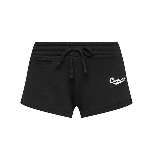 Pantaloni scurti femei converse star chevron 10018740-001, s, negru