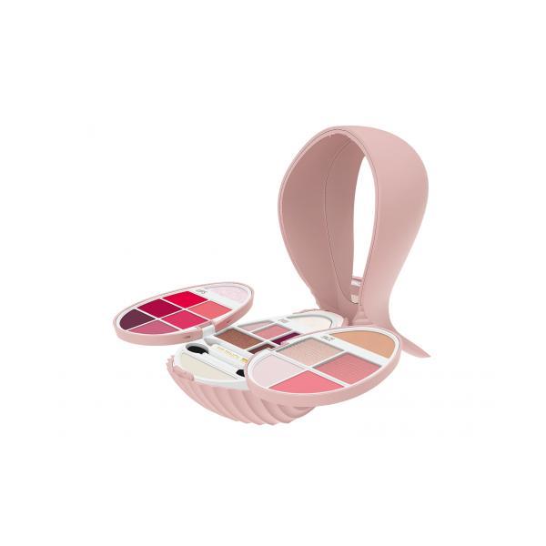 Paletă machiaj whale 4 (roz-003) pentru ochi si buze pupa 5.6g