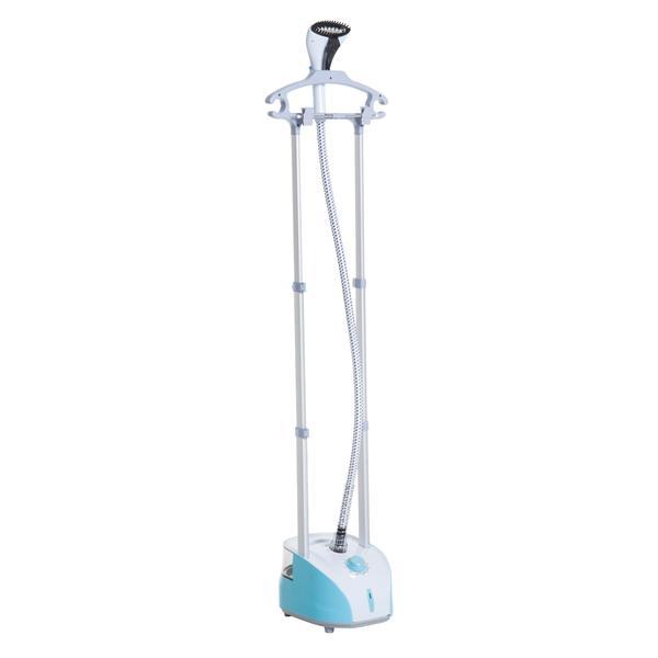 Aparat de calcat vertical cu abur, albastru, 1800w, 2l 