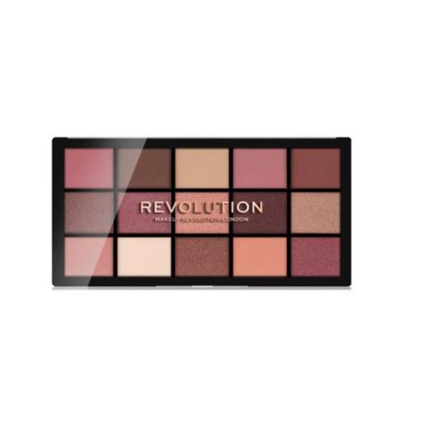 Paleta fard de pleoape, makeup revolution, reloaded, provocative, 15 nuante