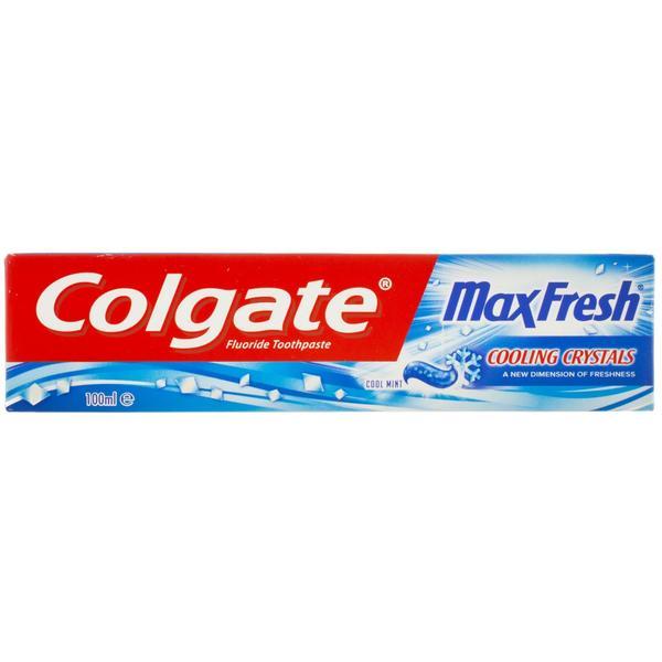 Pasta de dinti, max fresh cooling crystals, cool mint, 100 ml