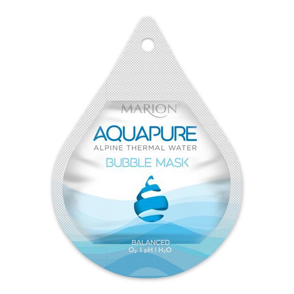 Masca de fata, marion, aquapure bubble mask, 4 ml