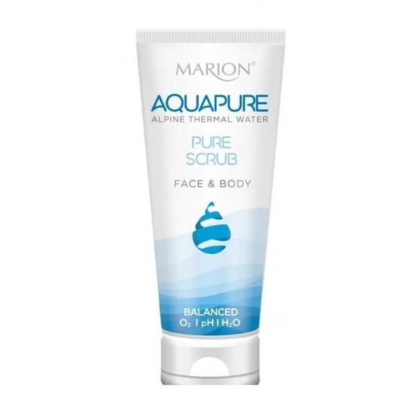 Scrub pentru fata si corp, Marion Aquapure Alpine Thermal Water Pure Scrub, 150 ml