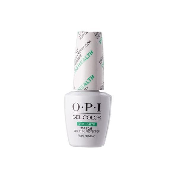 Top coat OPI Gel Color Pro Health Technology pentru lac semipermanent, 15ml