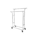 Suport haine pentru incarcatura grea pana la 110 kg Metal Mobil Cromat - Caerus Capital