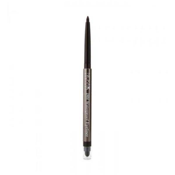 Creion dermatograf eyeliner waterproof nicka k culoare dark brown, 1g