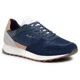 Pantofi sport barbati Pepe Jeans Slab Basic PMS30611-595, 41, Albastru