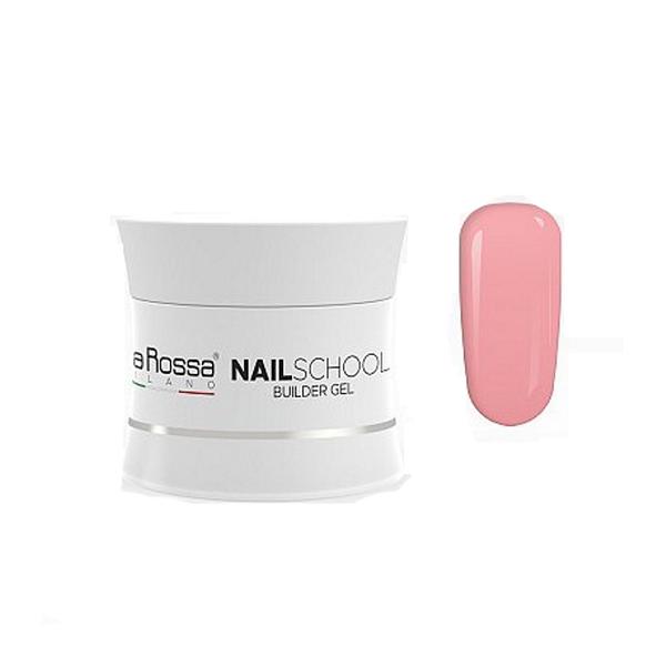 Gel constructie nailschool lila rossa, 50 g - nuanta cover light