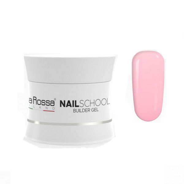 Gel constructie nailschool lila rossa, 50 g - nuanta french pink