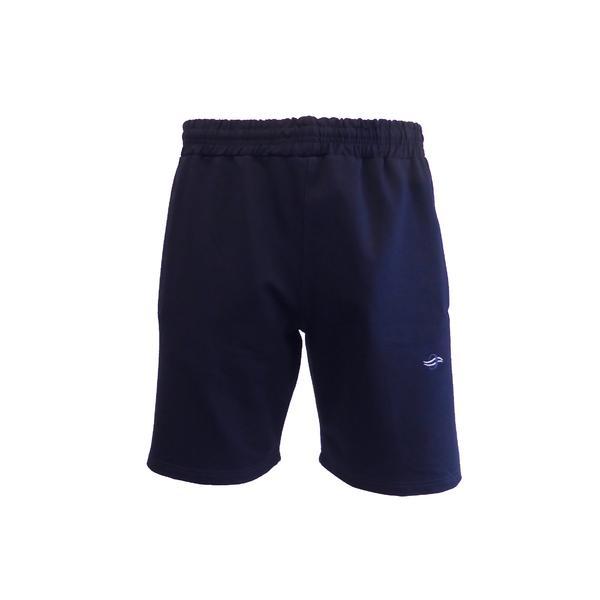 Bermude barbat, indigo cu 2 buzunare laterale cu fermoare si 1 buzunar cu fermoar pe spate, 2xl