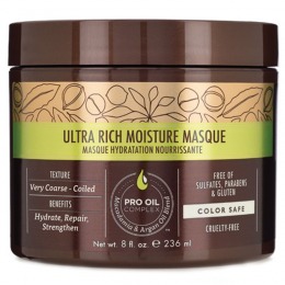 Masca hidratanta pentru bucle - macadamia professional ultra rich moisture masque 236 ml
