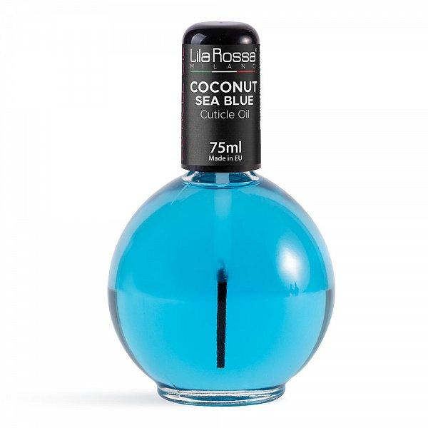 Ulei pentru Cuticule cu Pensula Lila Rossa Coconut Sea Blue, 75 ml esteto.ro imagine 2022