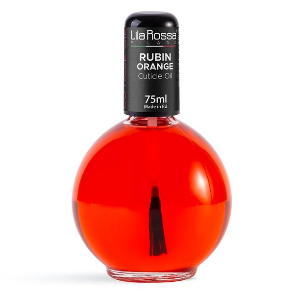 Ulei pentru Cuticule cu Pensula Lila Rossa Rubin Orange, 75 ml