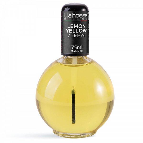 Ulei pentru Cuticule cu Pensula Lila Rossa Lemon Yellow, 75 ml