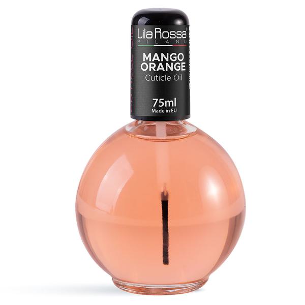 Ulei pentru Cuticule cu Pensula Lila Rossa Mango Orange, 75 ml