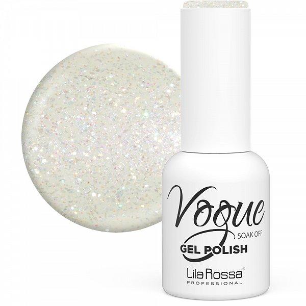 Oja semipermanenta vogue 026 dreams sclipici lila rossa, 10 ml