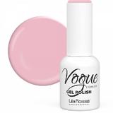 Oja Semipermanenta Vogue 030 Tender Pink Lucios Lila Rossa, 10 ml