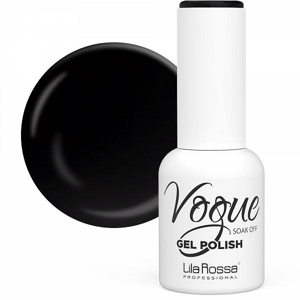 Oja semipermanenta vogue 035 black lucios lila rossa, 10 ml