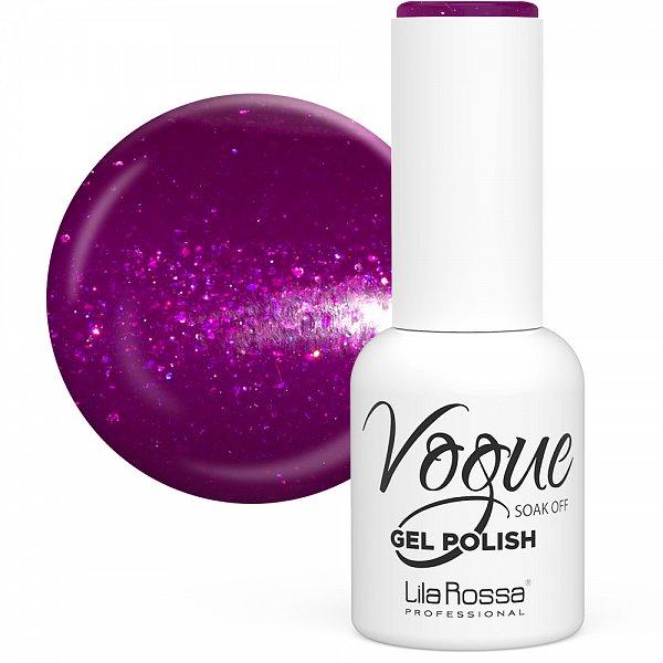 Oja Semipermanenta Vogue 036 Amethyst Lucios Lila Rossa, 10 ml 036