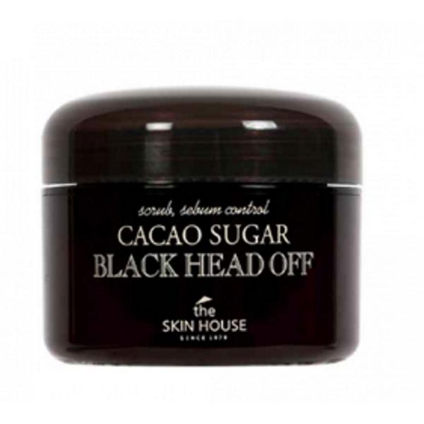 Scrub Exfoliant pentru Ten The Skin House Cacao Sugar Black Head Off, 50 ml BLACK