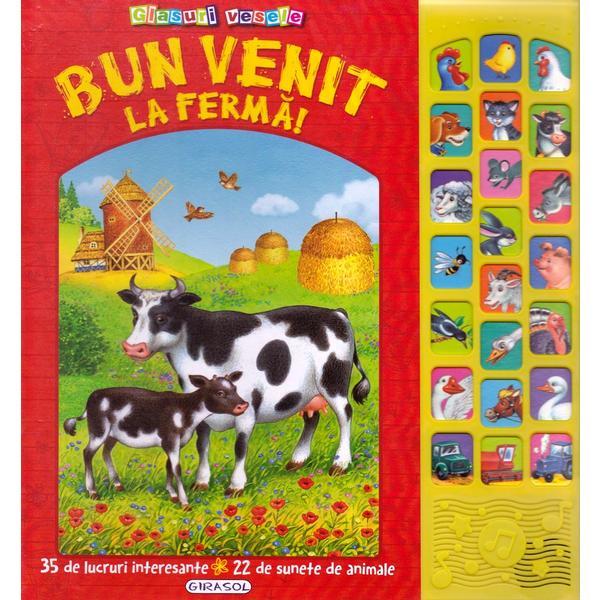 Glasuri vesele. bun venit la ferma!, editura girasol