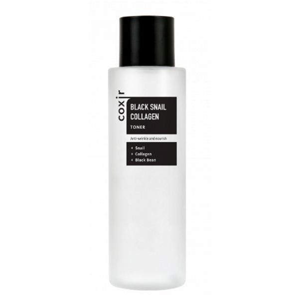 Toner Antirid cu Extract de Melc Coxir Black Snail Collagen, 150 ml 150
