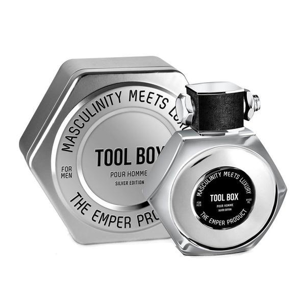 Parfum arabesc tool box silver, emper, barbati, 100ml