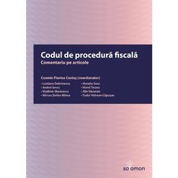 Codul de procedura fiscala. comentariu pe articole - cosmin flavius costas, editura solomon