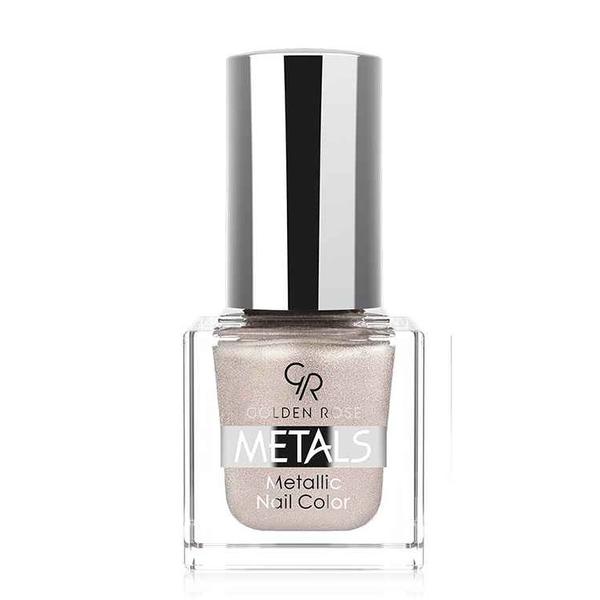 Lac de unghii metalic metals 103 golden rose, 6ml