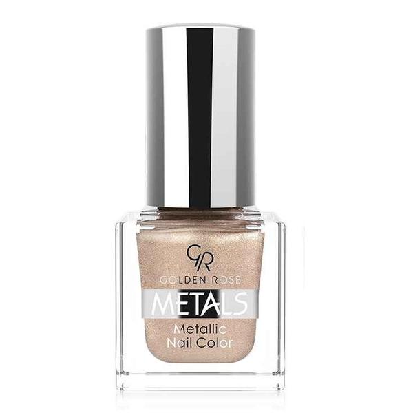 Lac de unghii metalic metals 106 golden rose, 6ml