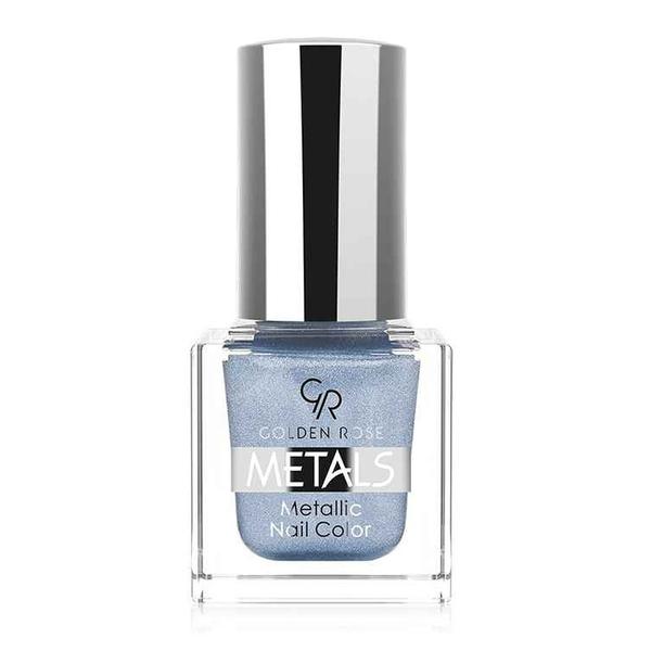 Lac de unghii metalic metals 114 golden rose, 6ml