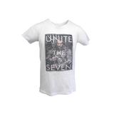 Tricou barbat Scarface, Unite the Seven alb, marime M