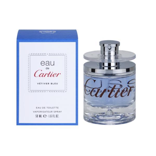 Apa de toaleta cartier eau de cartier vetiver bleu, unisex, 100 ml 