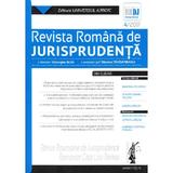 Revista romana de jurisprudenta Nr. 4 din 2017, editura Universul Juridic