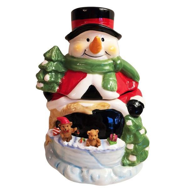 Decoratiune cu capac snowman