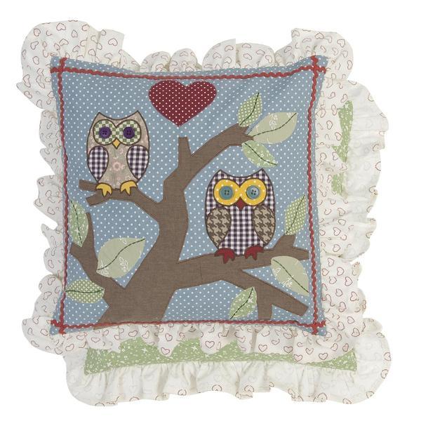 Fata de perna bumbac owl 40 cm x 40 cm