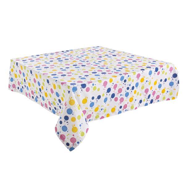 Fata de masa din bumbac bubble 140x140 cm